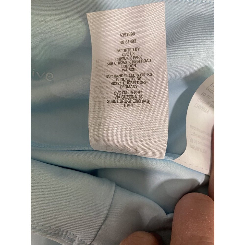 soulgani women's athletic leggings Light Blue Gray Size Medium M - Picture 9 of 12